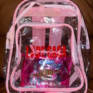 Lady Gaga Pink Backpack